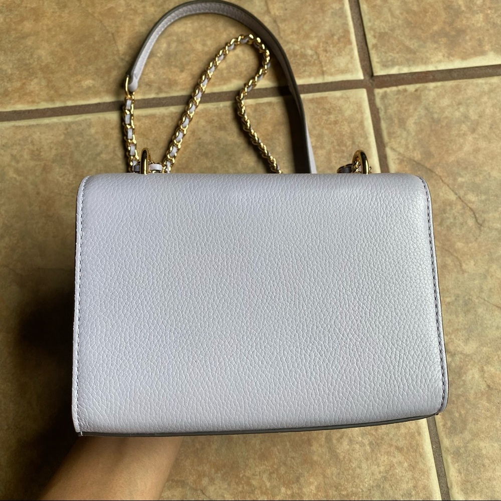 NWOT Tory Burch Mini Carter Pebble Leather Crossbody - Picture 9 of 12